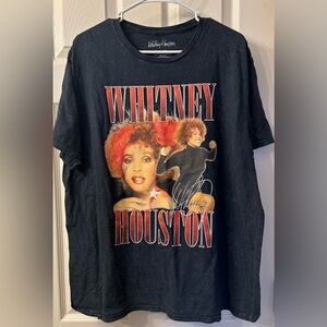 Whitney Houston T shirt size XL